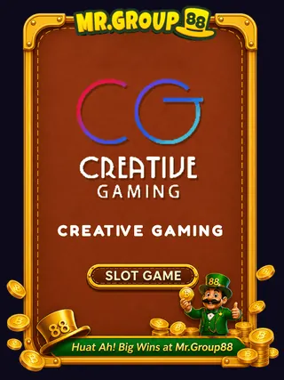 Creative Gaming game provider card at MrGroup88 - mrgroup88my.io