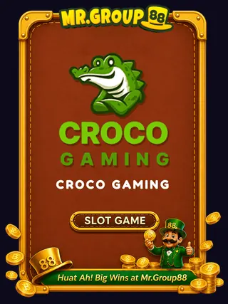 Croco Gaming game provider card at MrGroup88 - mrgroup88my.io