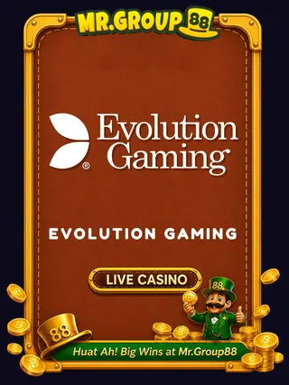 Game provider evolution gaming · senarai provider MrGroup88 - mrgroup88my.io