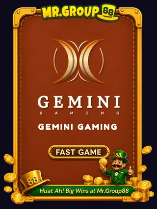 Gemini Gaming game provider card at MrGroup88 - mrgroup88my.io