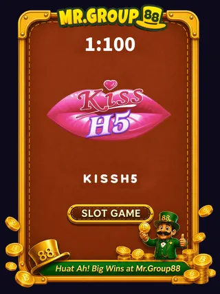 KissH5 game provider card at MrGroup88 - mrgroup88my.io