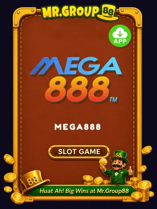 Mega888 game provider card at MrGroup88 - mrgroup88my.io