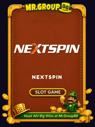 Nextspin game provider card at MrGroup88 - mrgroup88my.io