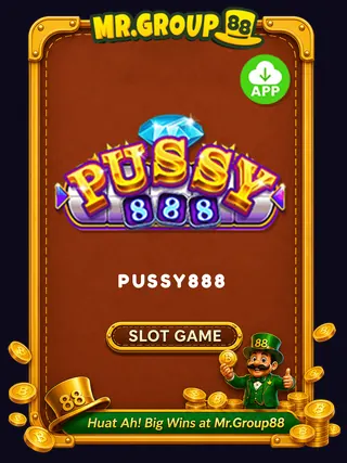 Pussy888 game provider card at MrGroup88 - mrgroup88my.io