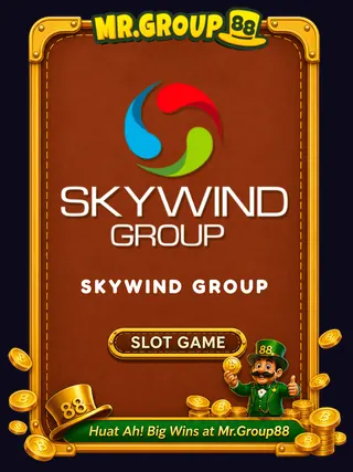 Skywind Group game provider card at MrGroup88 - mrgroup88my.io