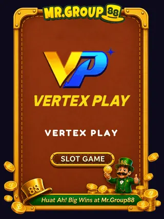 Vertex Play game provider card at MrGroup88 - mrgroup88my.io