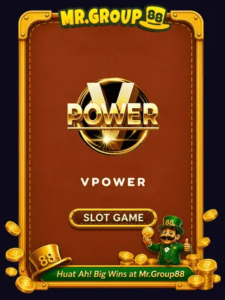 VPower game provider card at MrGroup88 - mrgroup88my.io